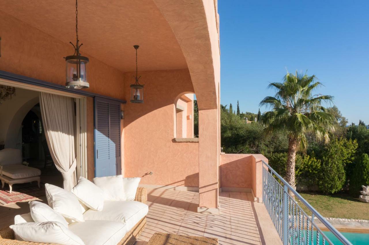 Villa Grejo Porto Heli Exteriör bild