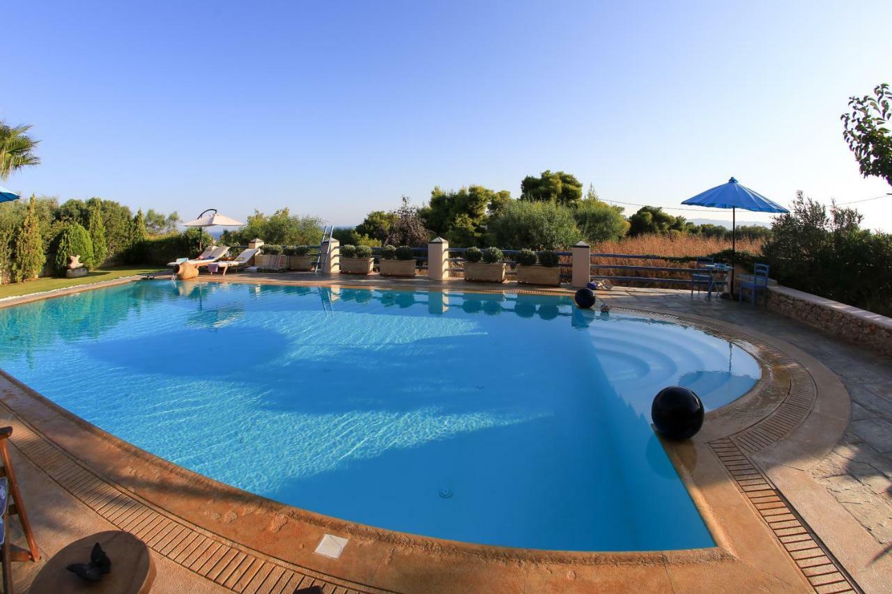 Villa Grejo Porto Heli Exteriör bild